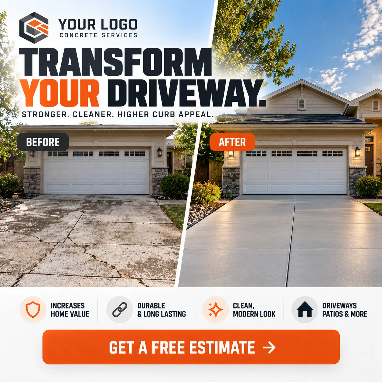 Driveway Transformation: Before & After